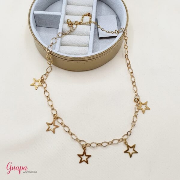 Cadena Goldfilled & Estrellas