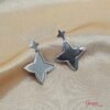 Aretes Acero Estrella