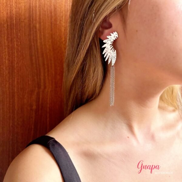 Aretes Acero Alas