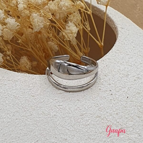 Anillo Acero Ajustable