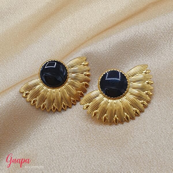 Aretes Acero Media Luna