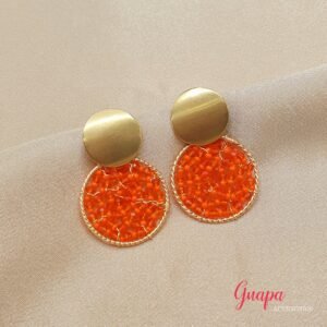 Aretes Acero Tejidos