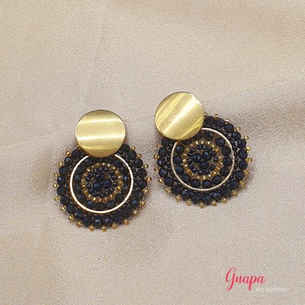 Aretes Acero Tejidos