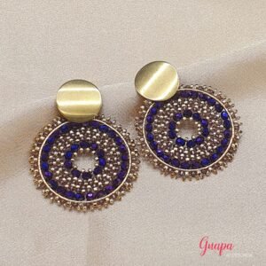 Aretes Acero Tejidos