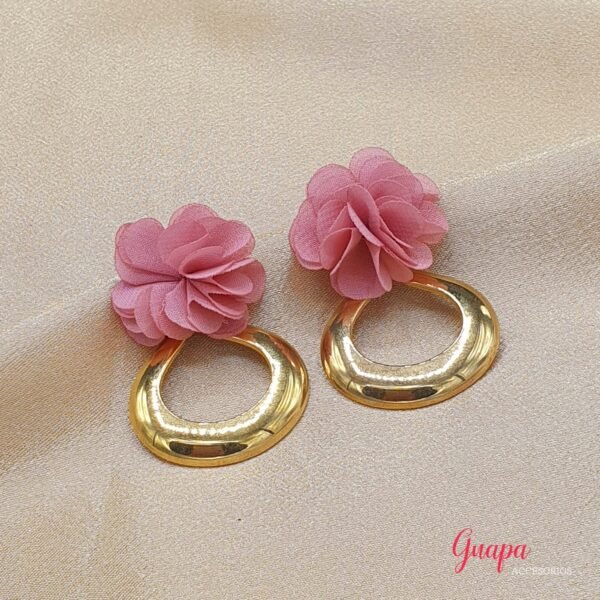 Photo_1789404644997 Aretes Acero Flor