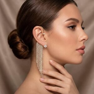 Arete Trepador Goldfilled Oreja Izquierda