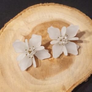 Aretes Acrílicos Flor