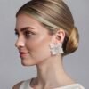 Aretes Acrílicos Flor