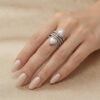 Anillo Acero Corazón