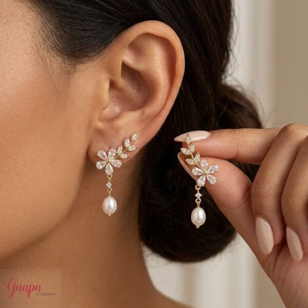 Aretes Perlas