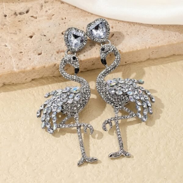 Aretes Fiesta Flamingo