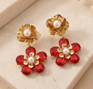 Aretes Fiesta Flor