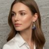 Aretes Goldfilled Flor