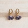 Aretes Goldfilled Flor