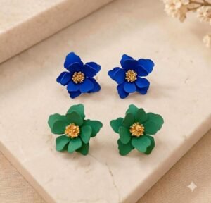 Aretes Fantasía Flor