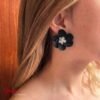 Aretes Acrílicos Flor