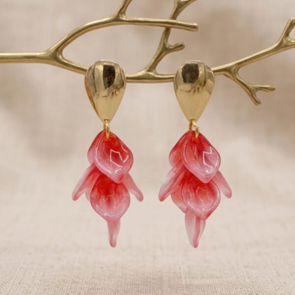 Aretes Goldfilled Pétalos