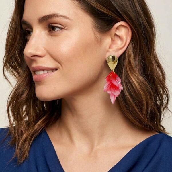 Aretes Goldfilled Pétalos