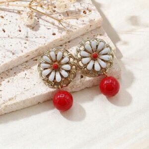 Aretes Fantasía Flor