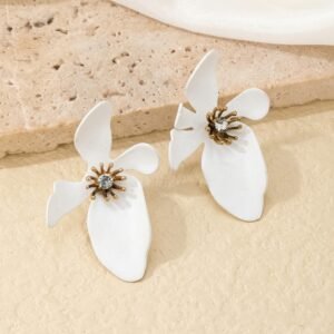 Aretes Acrílicos Flor