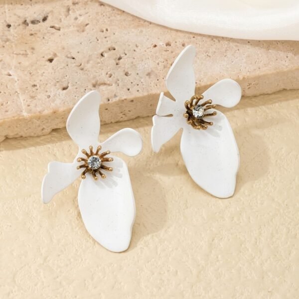 Aretes Acrílicos Flor
