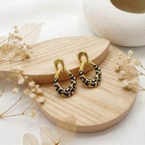 Aretes Fantasía Mini Animal Print