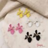 Aretes Fantasía Flor