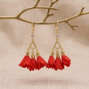 Aretes Goldfilled Flor