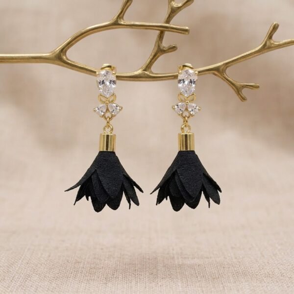 Aretes Goldfilled Flor