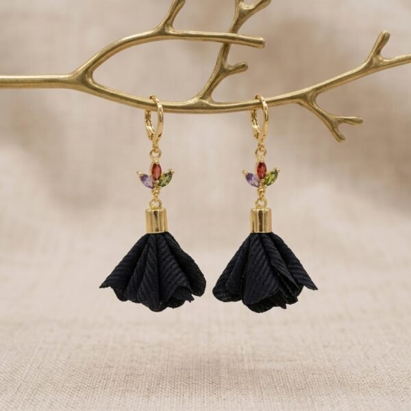 Aretes Goldfilled Flor