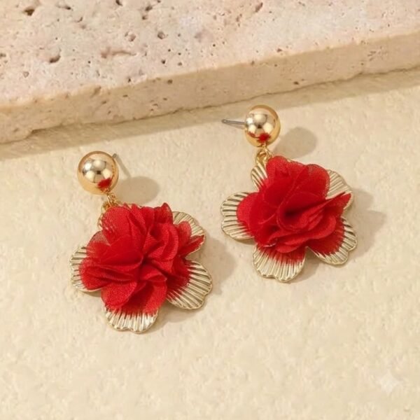 Aretes Fantasía Flor