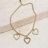 Juego Bronce Corazón