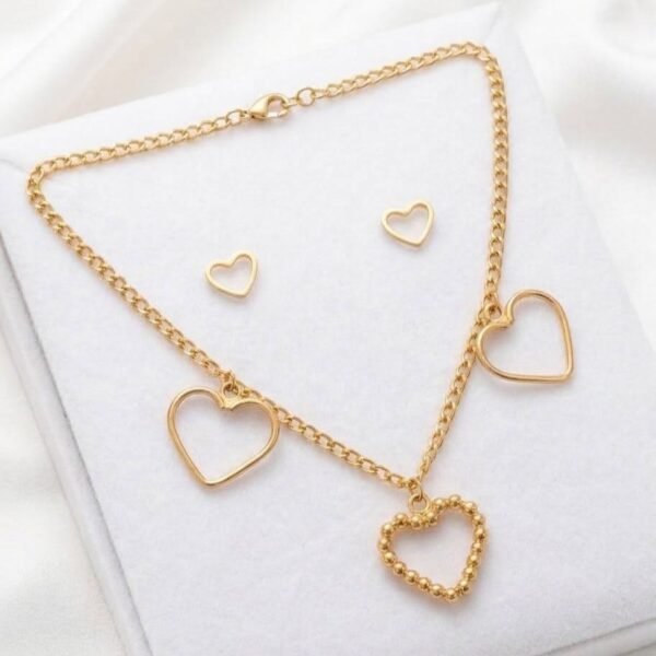 Juego Bronce Corazón