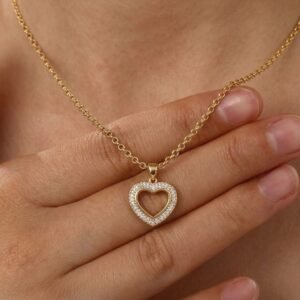 Cadena Goldfilled Corazón