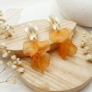 Aretes Acrílicos Petálos