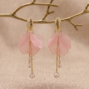 Aretes Acrílicos Petálos