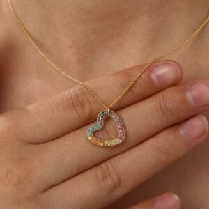 Cadena Goldfilled Corazón