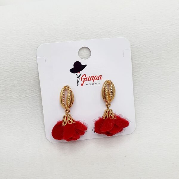Aretes Fantasía Flor
