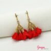 Aretes Goldfilled Flor