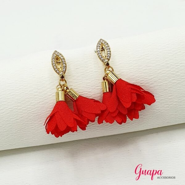 Aretes Goldfilled Tela