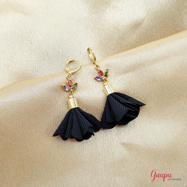 Aretes Goldfilled Flor