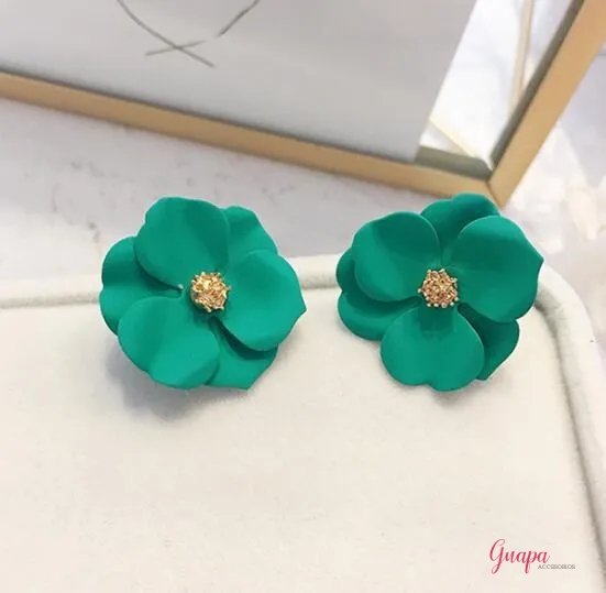 Aretes Fantasía Flor