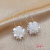 Aretes Acrílicos Flor